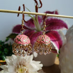 Jhumki Floral Earrings