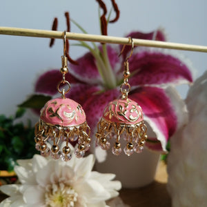 Jhumki Floral Earrings