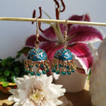 Jhumki Floral Earrings