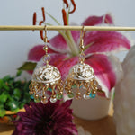 Jhumki Floral Earrings