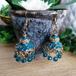 Jhumki Floral Earrings