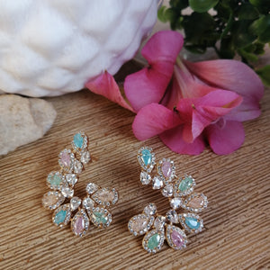 Zircon Ice Earrings