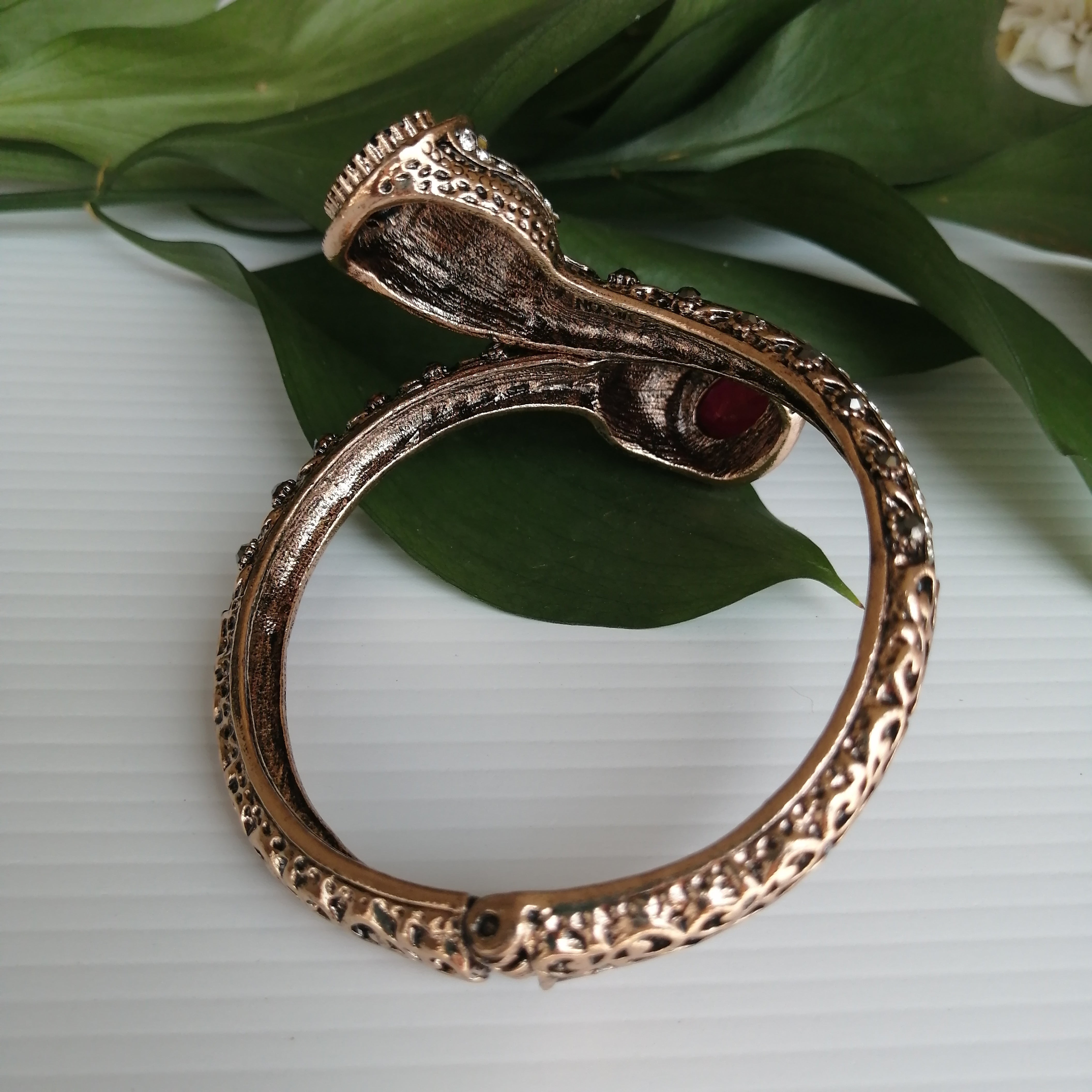 Twisted Clasp Bangle