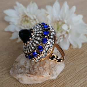 Blue Stone Vintage Ring