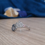 Hamsa Hand Silver Ring