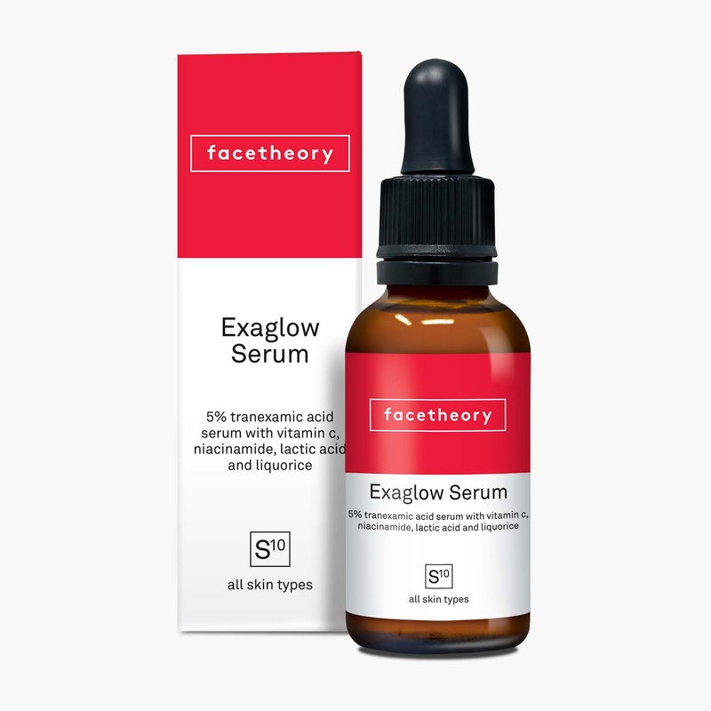 Facetheory Exaglow Serum S10 with Tranexamic Acid, Vitamin C and Liquorice 30ml